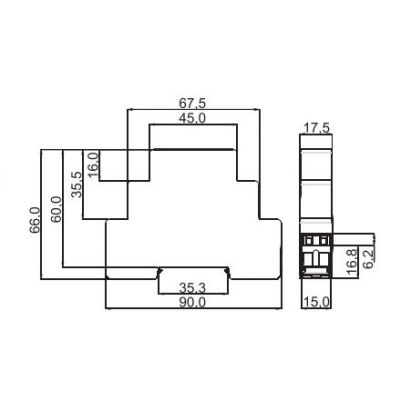 Przekaźnik bistabilny PBM-02 230V AC ZAMEL (EXT10000063-WPL)